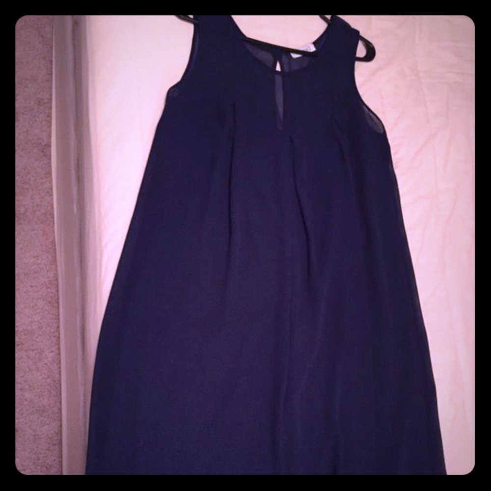 Maternity Dark Blue Dress